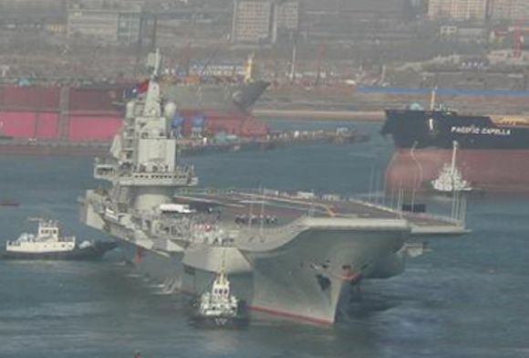China's 1st aircraft carrier to be deployed in August
