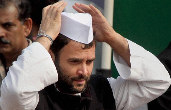 Congress Vice President Rahul Gandhi is extremely emotional