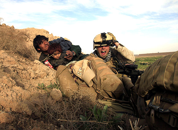 In PHOTOS: Guns and games in BATTLEFIELD Afghanistan