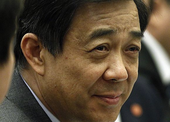 China's Chongqing Municipality Communist Party Secretary Bo Xilai