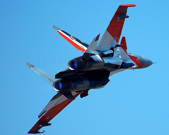 A Sukhoi-30 MKI fighter jet