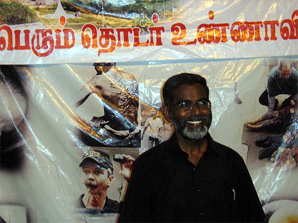 Anti-KNPP activist S P Udayakumar is on an indefinite hunger strike