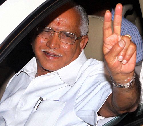 Yeddyurappa awaits Delhi's diktat; CM rules out his exit