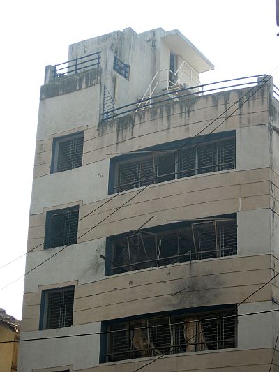 File photo of the Chabad House, which was one of the targets of the 26/11 terrorists