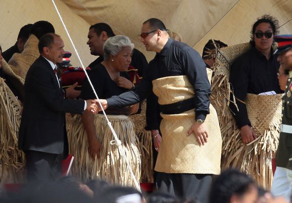 PHOTOS: Grand farewell for Tonga's King George Tupou V