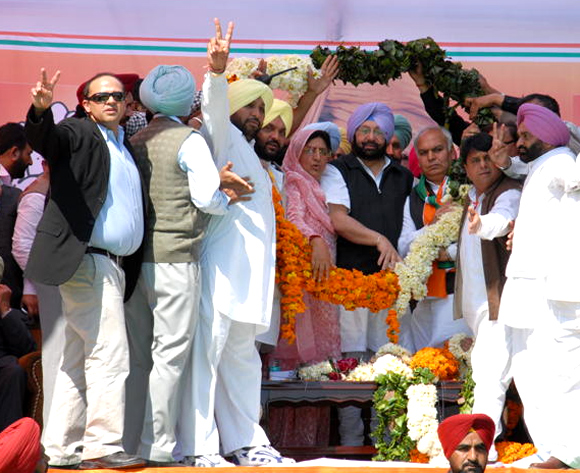 Captain Amarinder Singh is in the doldrums these days