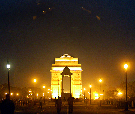 New Dehi's historic India Gate.