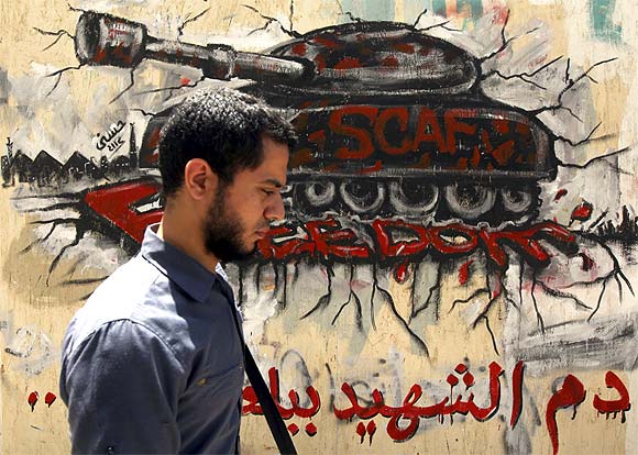 From battle to ballot: Egypt's graffiti revolution