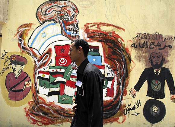 From battle to ballot: Egypt's graffiti revolution