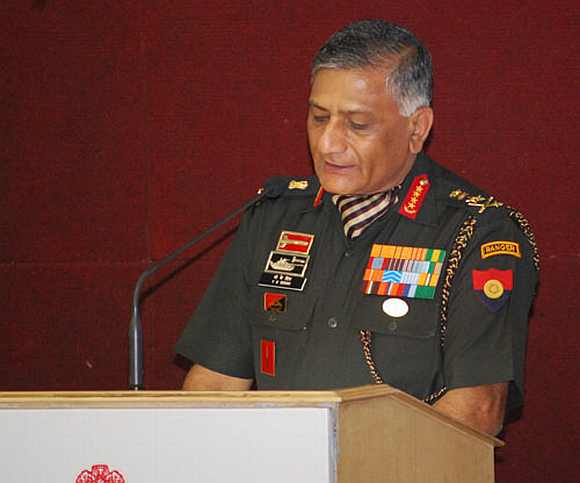 Gen V K Singh's tenure has been tainted by controversies