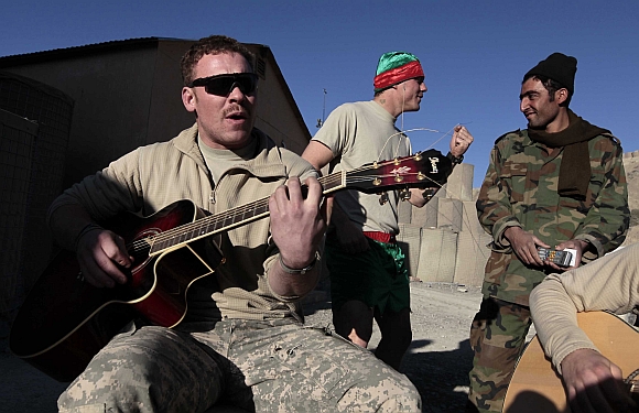 Between wars: How troops battle STRESS in Afghanistan