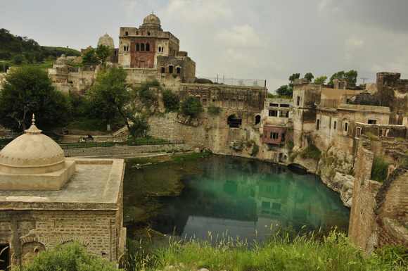 Pond formed with 'Shiva's tears' restored in Pak