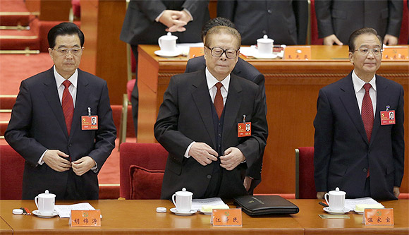 INSIDE China's Great Hall: Once-in-a-decade Congress opens