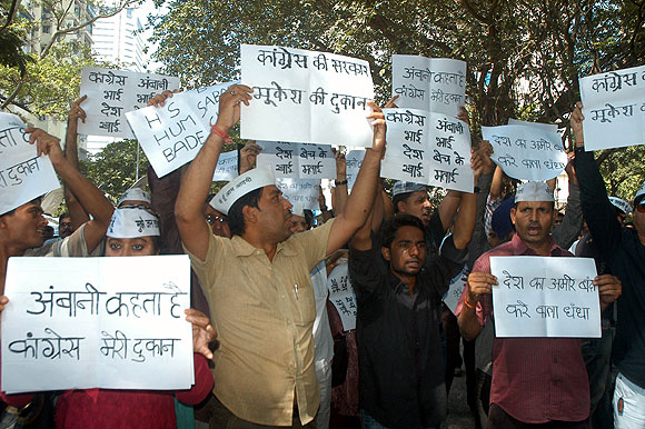 Hundreds of IAC members participated in the protest