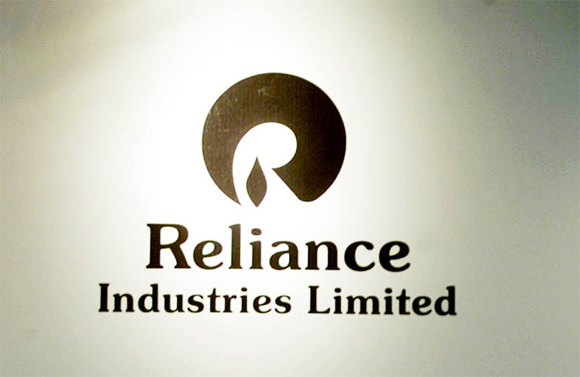 The logo of Reliance Industries