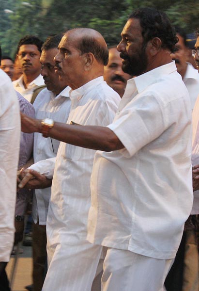 Shiv Sena leader Manohar Joshi
