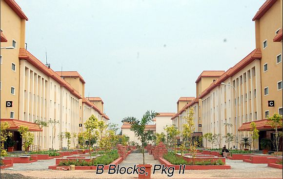 A view of the Sai Ashram II complex