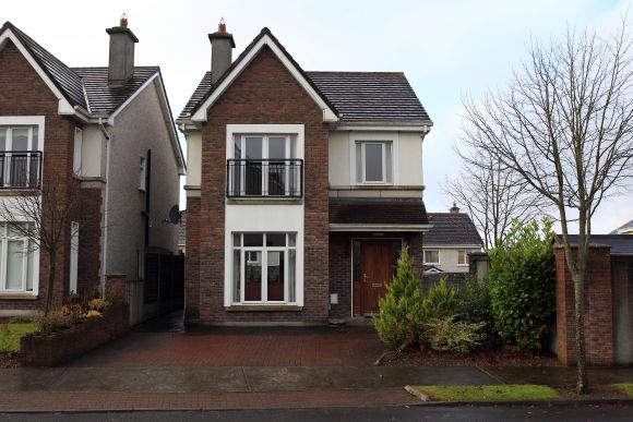 The family home of Praveen Halappanavar and his late wife Savita is seen in Galway, Ireland.