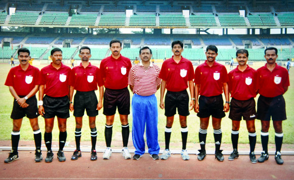 Sathosh Kumar at the Manchester United Premier Cup, Chennai 2007