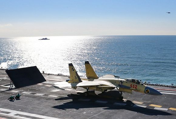 China ready to deploy jets on aircraft carrier