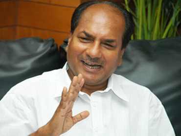 Defence Minister A K Antony