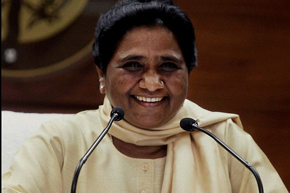 Mayawati keeps the sword hanging over UPA
