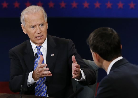 Biden debates with Ryan in Danville