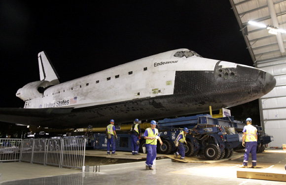 In PHOTOS: Space shuttle Endeavour's road trip