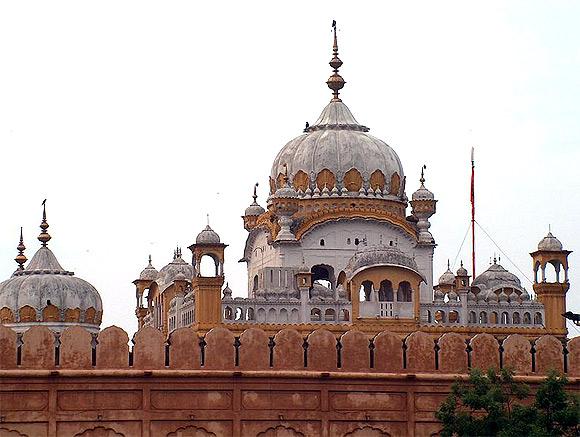 Ranjit Singh's samadhi near Lahore fort, Pakistan