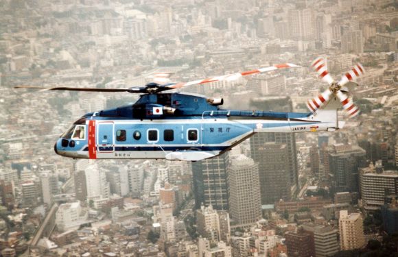 Agusta Westland's AW101 helicopter