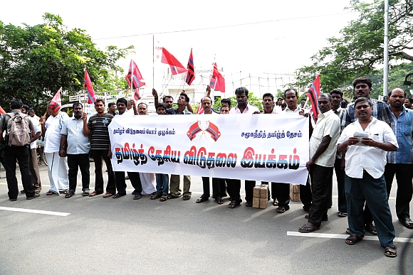 PICS: Vaiko, N-activists detained near TN assembly