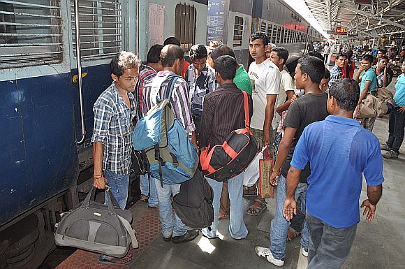 Feeling safer, Assamese take the train to Bengaluru