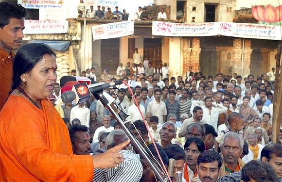 Uma Bharti is planning a Save Ganga yatra.