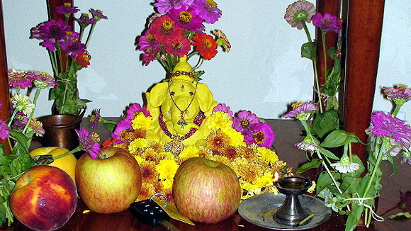 Readers' Pix: The eco-friendly Lord Ganesh!