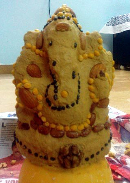 Readers' Pix: The eco-friendly Lord Ganesh!