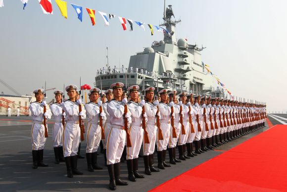 China gets its first aircraft carrier