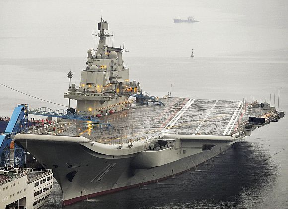 China gets its first aircraft carrier