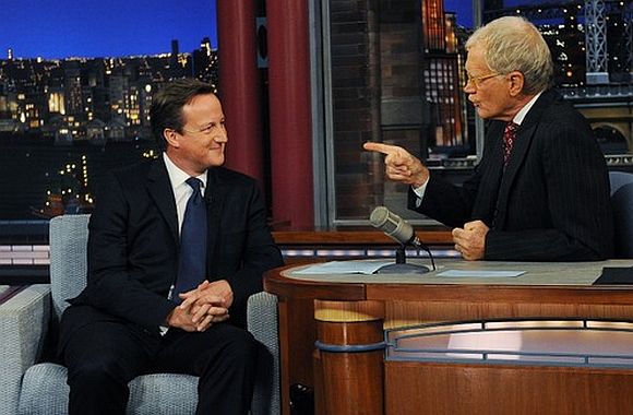 British PM flunks 'citizenship test' on Letterman's show