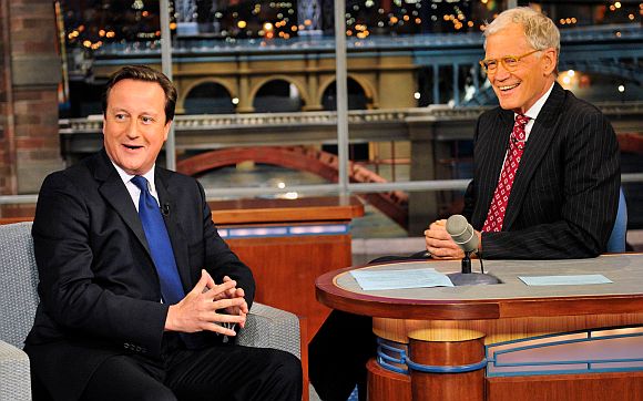 British PM flunks 'citizenship test' on Letterman's show