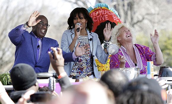 Obamas let the Easter Egg Roll @ White House