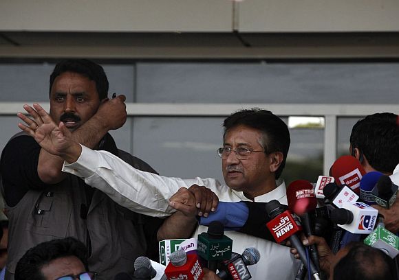 'It seems Musharraf is taken seriously only in India'