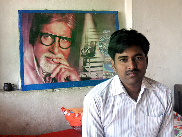 Sushil Kumar, the first to win Rs 5 crore on KBC, at his home in Motihari, Bihar