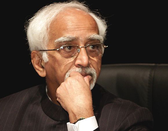 Rajya Sabha, Chairman Hamid Ansari