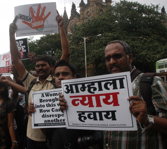 Mumbai raises its voice against rape
