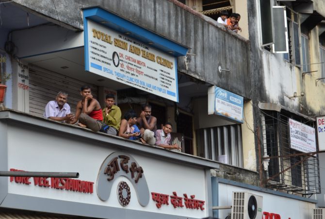 PIX: Mumbai's Govindas reach stunning heights for dahi handis