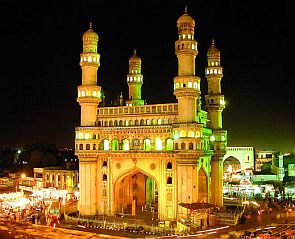 The Charminar in Hyderabad