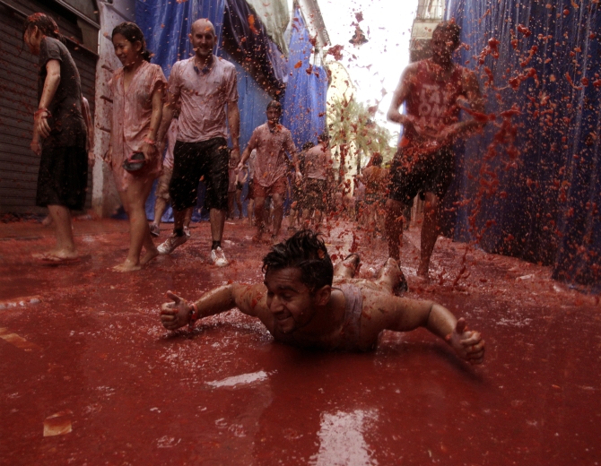 The TOMATINA album: World's biggest food fight, now at a price