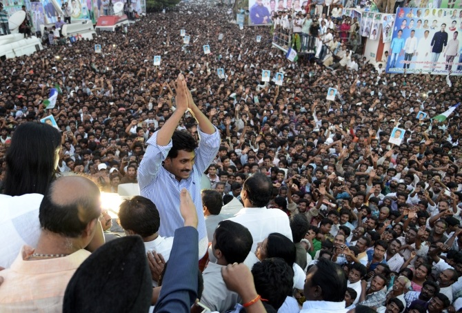 Jaganmohan Reddy has been fighting for a united Andhra Pradesh