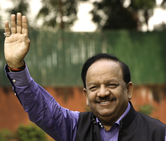Harsh Vardhan shares a very cordial relationship with the RSS