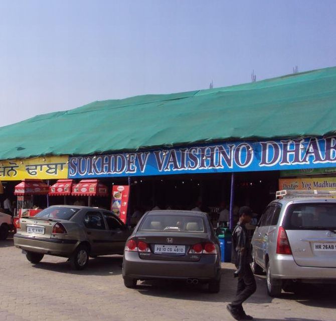 Sukhdev Vaishno Dhaba in Murthal is the most talked about to place to visit among Facebook users in India